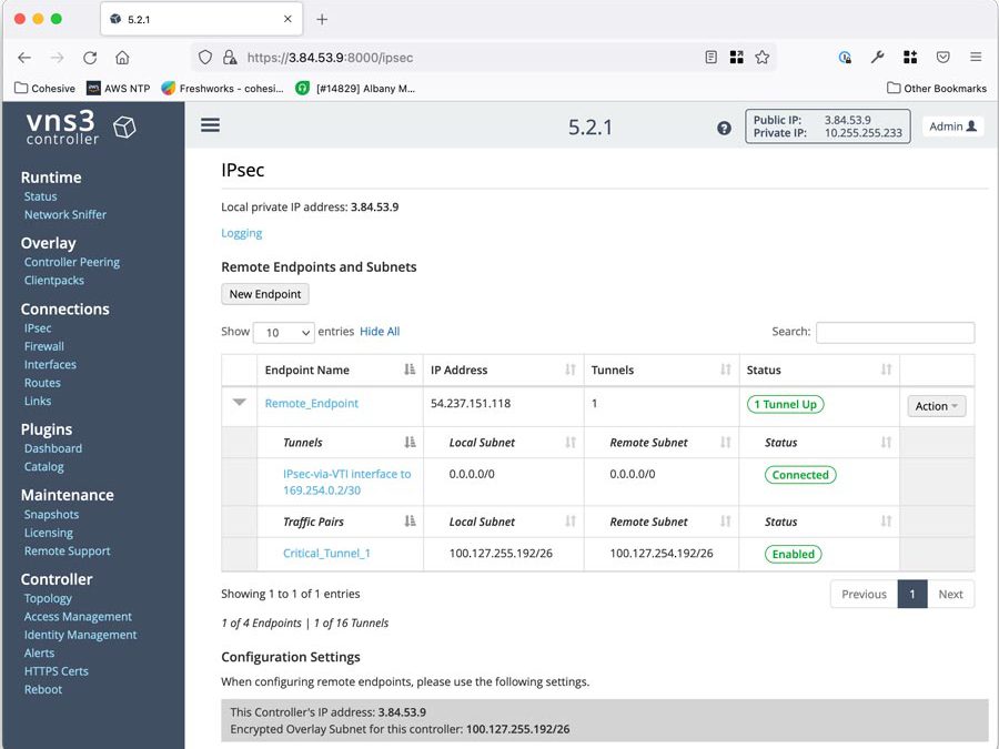 Announcing the Release of VNS3 5.2.1